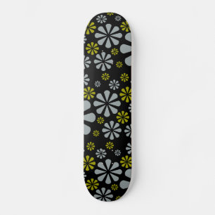Skateboard für abstrakte Blume
