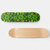 Skateboard für abstrakte Blume (Horizontal)