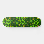 Skateboard für abstrakte Blume (Horizontal)