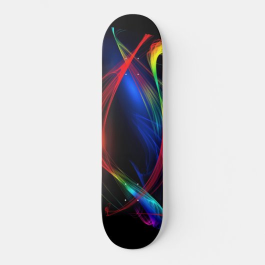 Skateboard für abstrakte Lichter (Vorderseite)