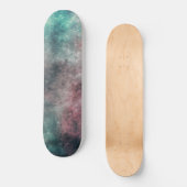 Skateboard für aquamarine und Rose Wolken (Vorderseite)