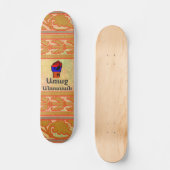 Skateboard für armenisches Sprichwort (Vorderseite)