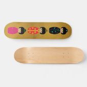 Skateboard für Asiatische Dollars (Horizontal)