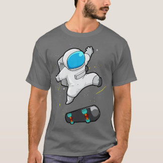 Skateboard für Astronauten T-Shirt