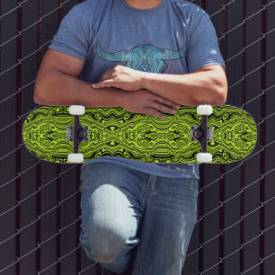 Skateboard für benutzerdefinierte Farben - Neon Gr