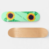 Skateboard für benutzerdefinierte Texte und Farben (Horizontal)