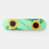 Skateboard für benutzerdefinierte Texte und Farben (Horizontal)