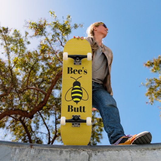 Skateboard für Bienen-Hintern (Außenbereich 1)