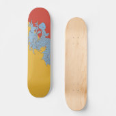 Skateboard für Blaudrachen (Vorderseite)