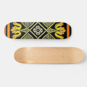 Skateboard für Blumenmuster (Horizontal)