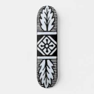 Skateboard für Blumenmuster