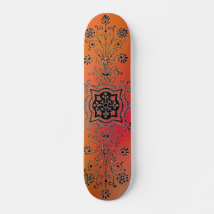 Skateboard für Blumenmuster
