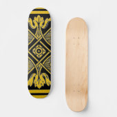 Skateboard für Blumenmuster (Vorderseite)