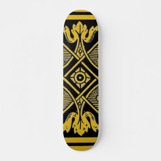 Skateboard für Blumenmuster (Vorne)