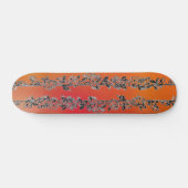 Skateboard für Blumenmuster (Horizontal)