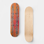 Skateboard für Blumenmuster (Vorderseite)