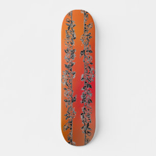 Skateboard für Blumenmuster