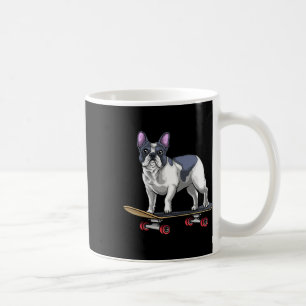 Skateboard für Bulldoggen Kaffeetasse