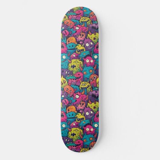 Skateboard für coole Cartoon (Vorderseite)