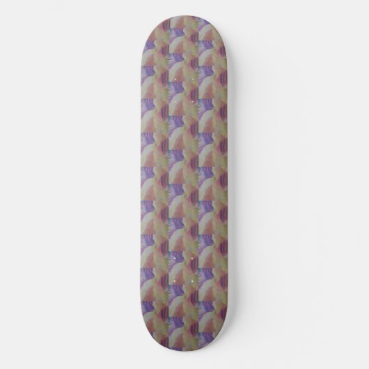 Skateboard für das abstrakte Korallenriff (Vorderseite)