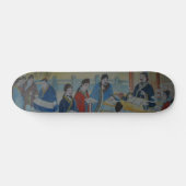 Skateboard für die Malerei auf Chinesisch (Horizontal)