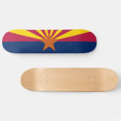 Skateboard für die Staatsflagge von Arizona (Horizontal)