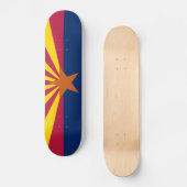 Skateboard für die Staatsflagge von Arizona (Vorderseite)