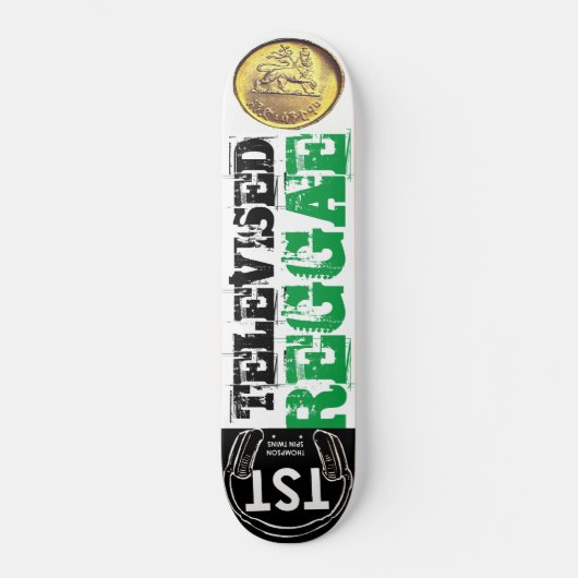 Skateboard FÜR FERNSEHGESCHÄFTE (Vorderseite)
