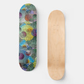 Skateboard für geometrische Kratzer (Vorderseite)