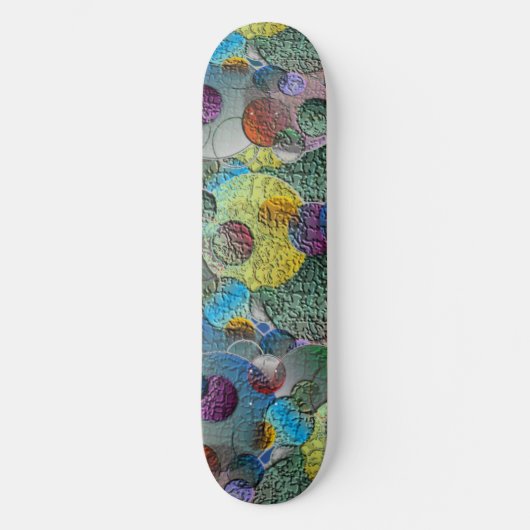 Skateboard für geometrische Kratzer (Vorderseite)