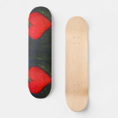 Skateboard für gestrichenes Herz (Vorderseite)