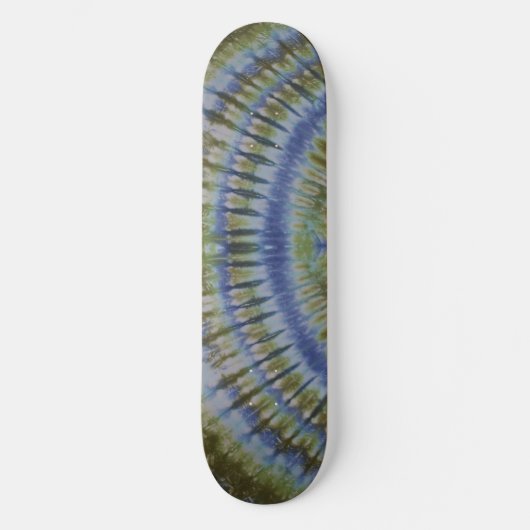 Skateboard für grüne Gefärbte Krawatte (Vorderseite)