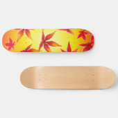 Skateboard für Herbst (Horizontal)