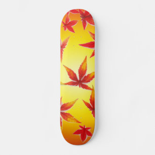 Skateboard für Herbst