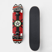 Skateboard für Hexerei-Pentagramm (Vorderseite)