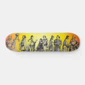 Skateboard für historische Kostüme (Horizontal)
