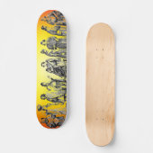 Skateboard für historische Kostüme (Vorderseite)