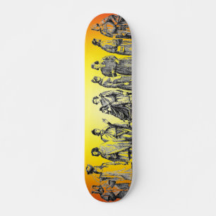 Skateboard für historische Kostüme