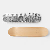 Skateboard für historische Kostüme (Horizontal)