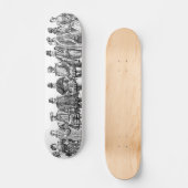 Skateboard für historische Kostüme (Vorderseite)