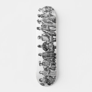 Skateboard für historische Kostüme