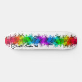 Skateboard für individuell anpassbare Logos (Horizontal)