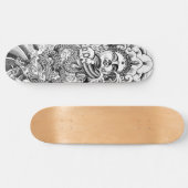 Skateboard für Japanische Elemente (Horizontal)