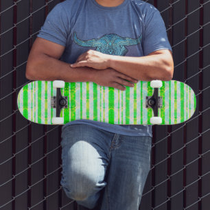 Skateboard für Limettengrün
