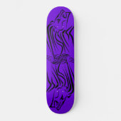 Skateboard für Löwen - Benutzerdefinierte Farben - (Vorderseite)