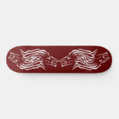 Skateboard für Löwen - Benutzerdefinierte Farben (Horizontal)