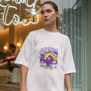 Skateboard für Mann mit Blumen T-Shirt