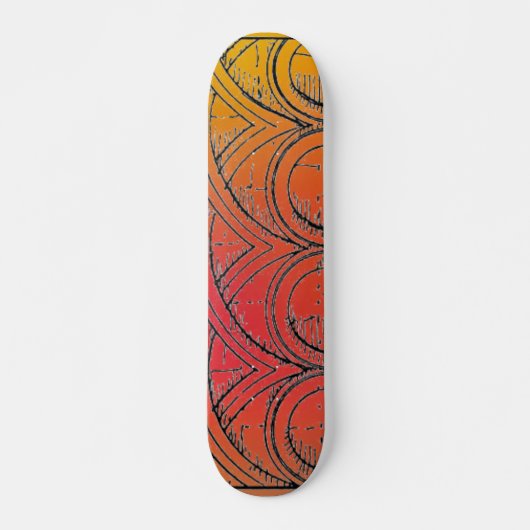 Skateboard für mittelalterliche Architektur (Vorne)