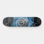 Skateboard für mittelalterliche Schilde (Horizontal)