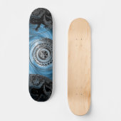 Skateboard für mittelalterliche Schilde (Vorderseite)